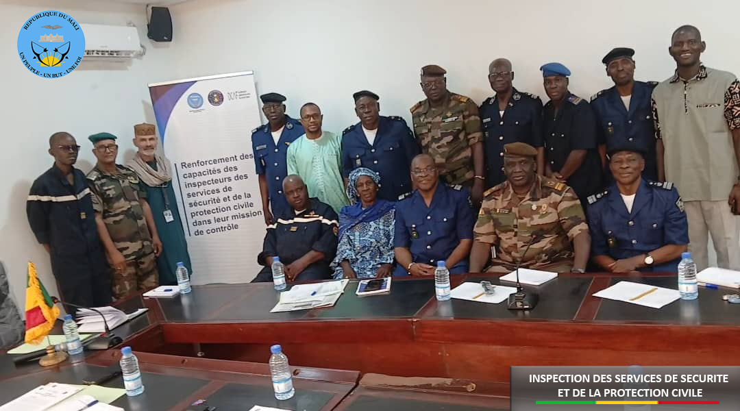 MINI ATELIER DE FINALISATION ET DE PRESENTATION DU TABLEAU DE BORD DE L’INSPECTION DES SERVICES DE SECURITE ET DE PROTECTION CIVILE